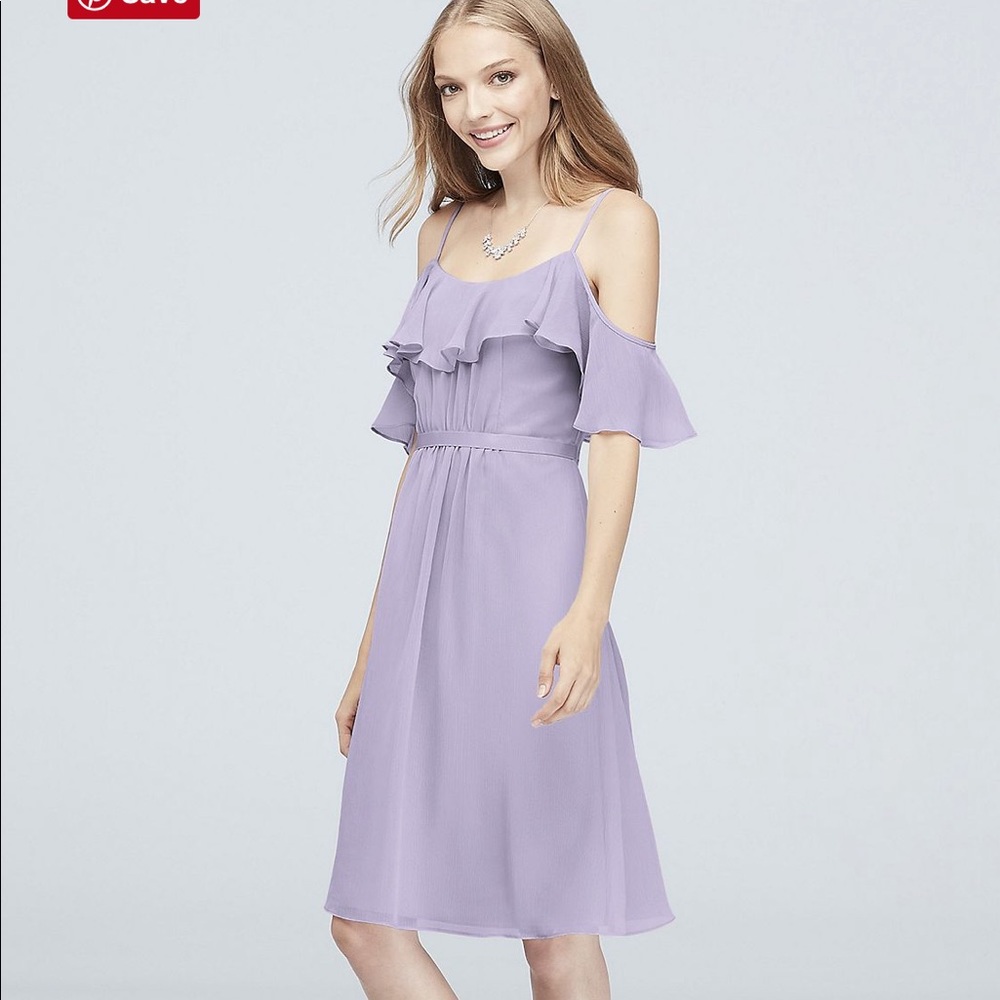 David’s Bridal Bridesmaid Dress - Iris
